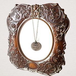 Free To Fly Token Necklace